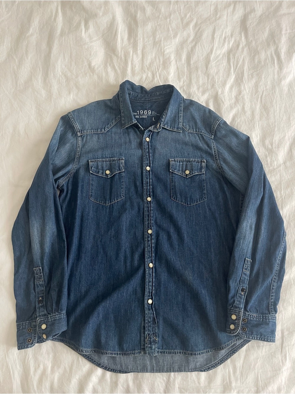 Vintage GAP denim shirt